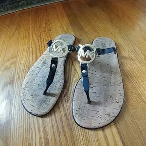 Michael Kor flip flops